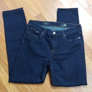 J. Crew Blue Reid Skinny Jean In Classic Rise Size 30